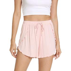 Pantalones Cortos de Pijama Personalizados para Mujer, Sueltos, Cómodos y Ligeros, de Viscosa de Bambú, Tallas S a XXL - Product Image 1