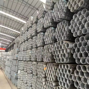 Vente en gros ASTM Q235 Ss400 S235 A53 4 "6 pouces 8 pouces Sch 40 Ms tuyau de forage soudé rond en acier à faible teneur en carbone ERW - Product Image 1