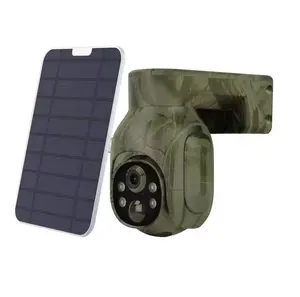 VESAFE LTE 4G carte SIM Camouflage chasse caméra solaire sécurité Vision nocturne réseau haut-parleur IP PIR caméras