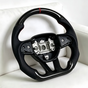 Accesorios para Automóviles, Volante para <span class=keywords><strong>Dodge</strong></span> Charger, Durango, <span class=keywords><strong>Challenger</strong></span> SRT, Chrysler, para Jeep, Hecho de Fibra de Carbono - Product Image 1