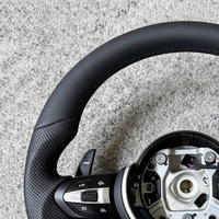 Volant sport en cuir perforé noir pour BMW F30 F20 F48 M3 F80 F25 E90 E87 X5 E70 F01 F10 – Accessoires de modification et amélioration