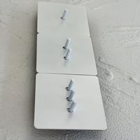 Interrupteur mural à bascule 86 250V 1/2/3/4-GANG 2 voies en acier inoxydable blanc mat avec chargeur USB-C 20A, prise UK 13A et prise européenne 16A