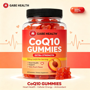 Gummies CoQ10 OEM à Marque Blanche 100mg 60 Unités Force Maximale Énergie Cellulaire pour Adultes Personnalisables - Product Image 1
