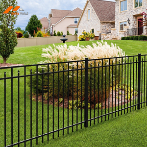 CE Certified Exterior Steel Pool Enclosure <b>Fence</b> Panels Powder Coated Salt Spray Resistant <b>for</b> Coastal Engineering - Product Image 1