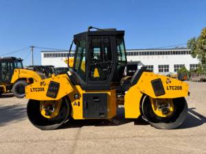 Sử dụng 8ton-14ton đôi trống rung đường lăn thủy lực động cơ bơm mang hoàn toàn hệ thống thủy lực luyang ltc208 để bán - Product Image 6