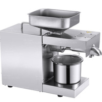 Machine Presse Huile Automatique en Acier Inoxydable 304 de Qualité Alimentaire pour Cuisine, Noix, Graines, Lin, Extracteur d'Huile