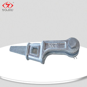 Yojiu Wedge Type Line Clamp Nx-1 Forged Iron Hot Dip Galvanized High Voltage Power Fittings - Product Image 4