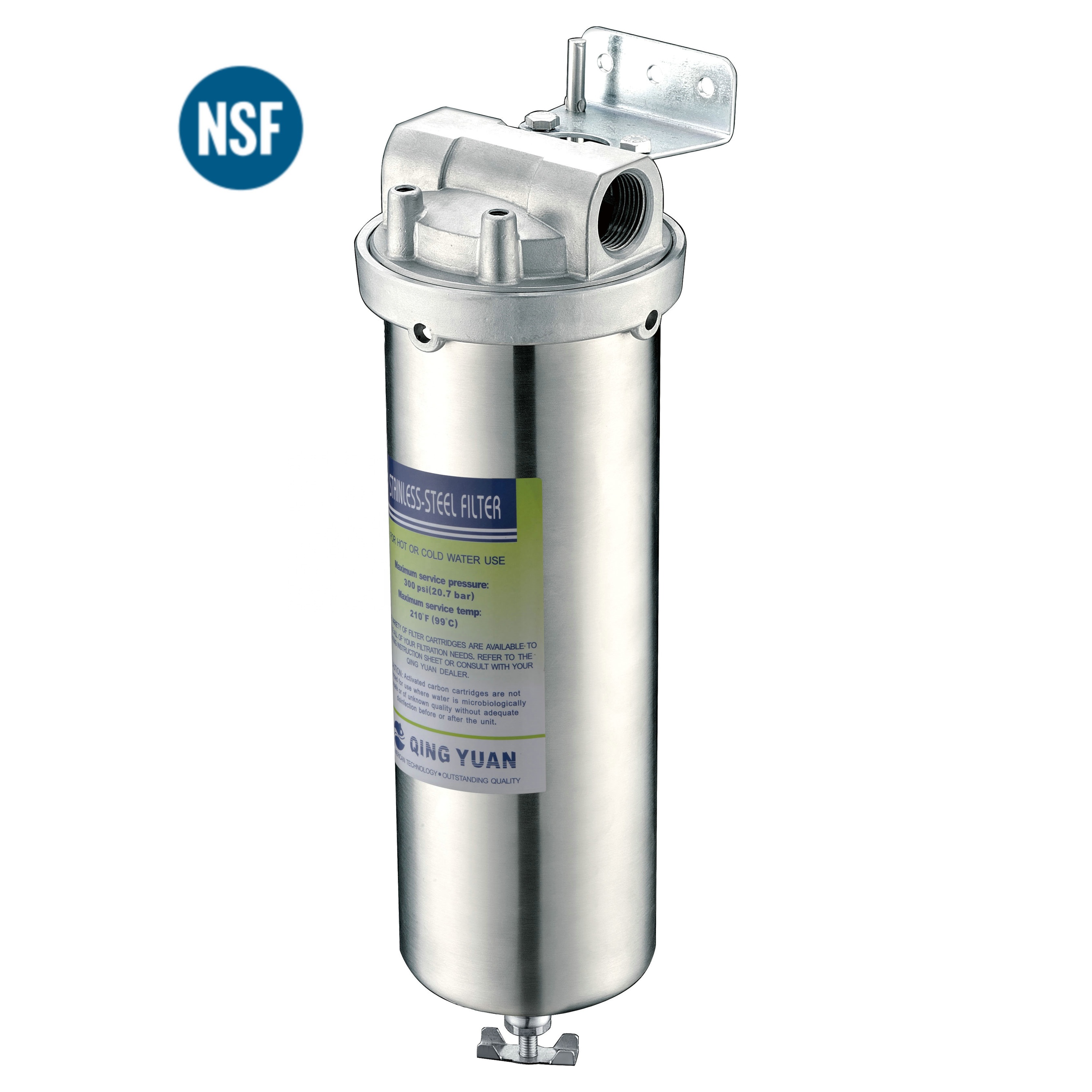 Торговый центр Хуэй HRS-10A сертификат nsf sus304 корпус фильтра воды бытовой фильтр предварительной очистки воды корпус фильтра
