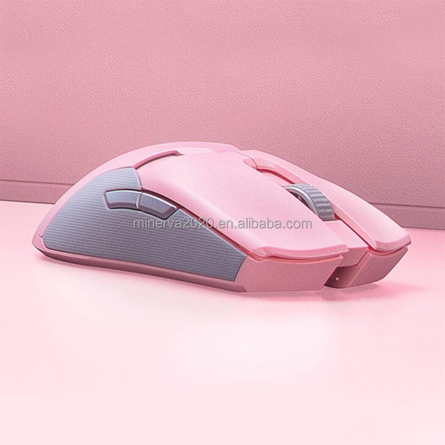 Hot selling 2025 Razer Viper Ultimate Wireless Mouse with HyperSpeed Wireless 20000DPI FOCUS Optical Sensor Quartz Pink