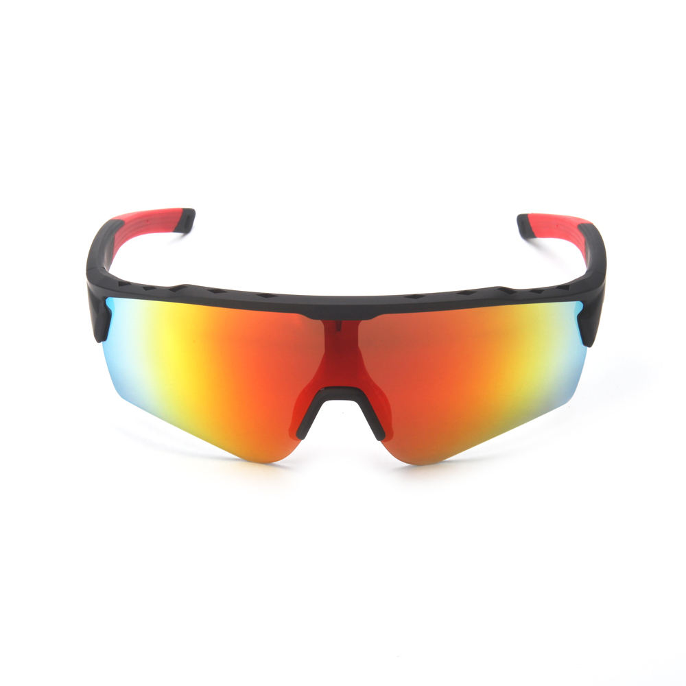 2022 Custom Sunglasses Logo UV400 Sunglasses Cycling Double Injection Man Sports Running Sunglasses Sports Eyewear