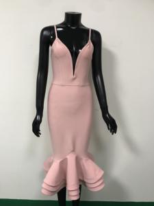 فستان سهرة رسمي للنساء بتصميم حورية البحر وحزام ضيق - Product Image 4