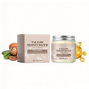 Crema Bálsamo de Sebo de Res Natural de Marca Privada, Vitaminas Nutritivas, Humectante para Rostro y Cuerpo, Estilo Coreano, Cuidado de la Piel, Cosmético OEM - Product Image 3