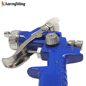 Pistolet de pulvérisation HVLP sans fil portable de haute qualité avec alimentation par gravité, conception monobloc - Product Image 4