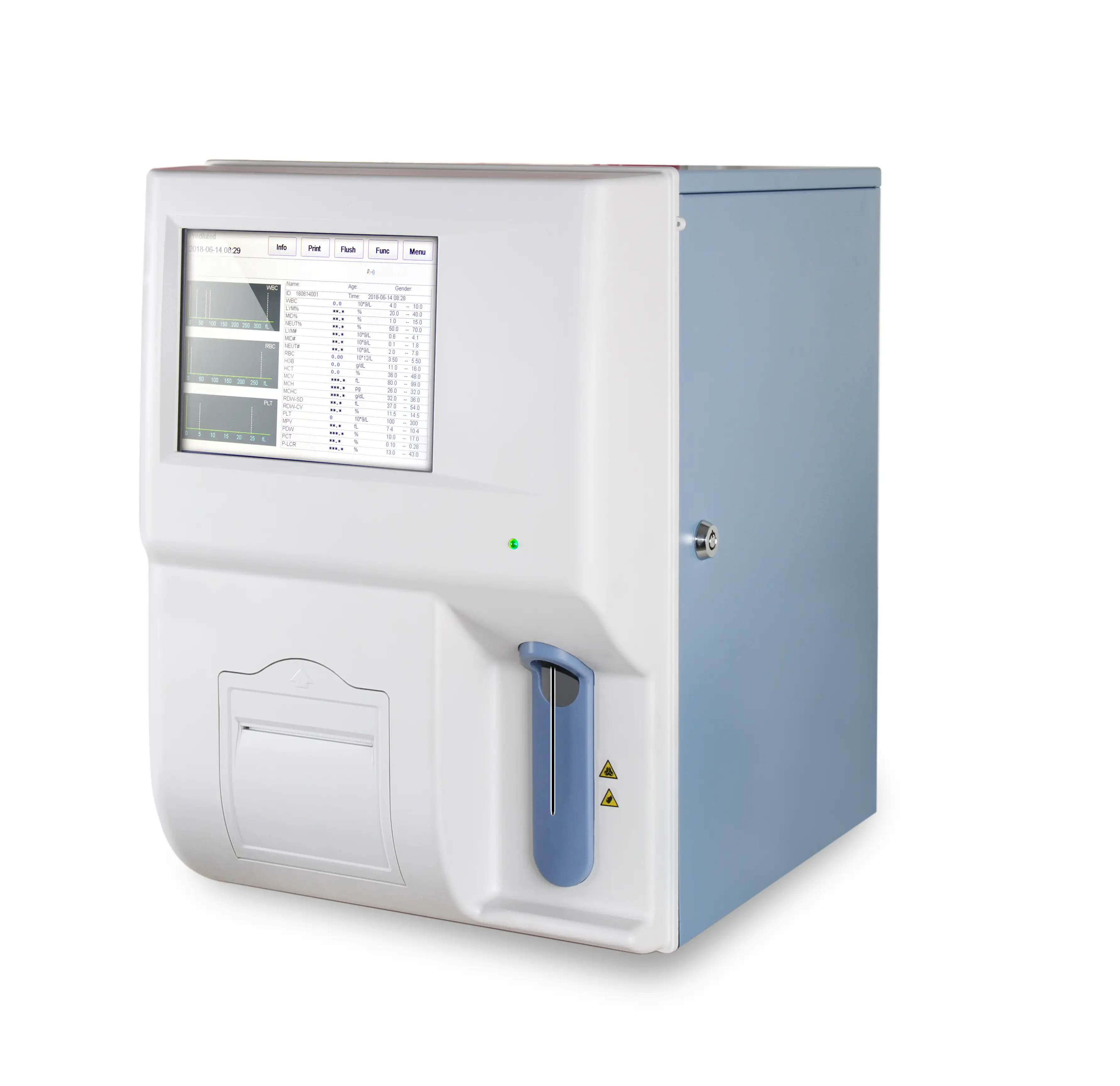 Analizador de Hematología automático, laboratorio Clínico HA3100, precio barato