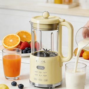 Machine à lait végétal automatique 1,2 L, mixeur de cuisson multifonction, pour lait de noix, lait de soja et soupes - Product Image 1