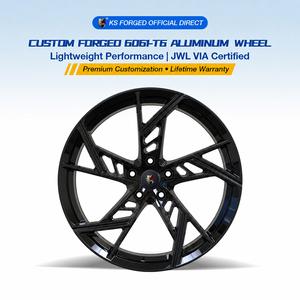 Rines de Aleación Forjados Personalizados KS Compatibles con Modelos Audi A3 A4 A5 A6 A7 A8 S <span class=keywords><strong>RS</strong></span> Q3 Q5 Q7 Q8 <span class=keywords><strong>SUV</strong></span> VW CC Touareg SEAT <span class=keywords><strong>Skoda</strong></span> - Product Image 2