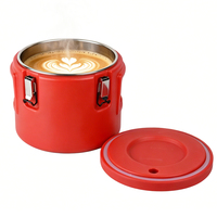 Glacière isotherme en acier inoxydable 5L 10L 20L 40L 75L, chauffe-plats et distributeur de boissons