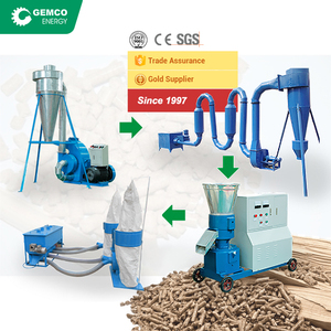 Usine <span class=keywords><strong>de</strong></span> production <span class=keywords><strong>de</strong></span> granulés industriels SGS/CE avec livraison rapide, niveau <span class=keywords><strong>de</strong></span> sécurité élevé et faible bruit - Product Image 1