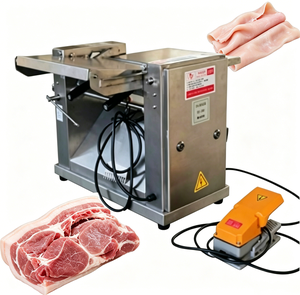 Cortadora de Carne Comercial de Acero Inoxidable, Cuchillo de Carnicero Eléctrico, Máquina de Cortar Carne para Cerdo, Res, Tripas, Cocina de Restaurante - Product Image 1