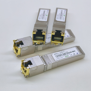 พอร์ตไฟฟ้า10G SFP โมดูล RJ45ตัวแปลงใยแก้วนำแสงเป็นโมดูล RJ45พร้อมรองรับ tcp/ip - Product Image 1