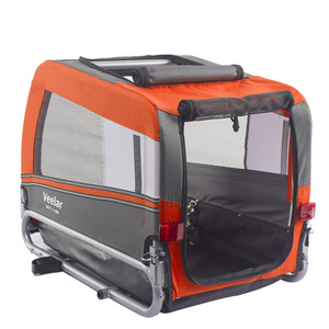 2 in 1 Haustier Hund Fahrrad anhänger Fahrrad anhänger Kinderwagen <span class=keywords><strong>Jogger</strong></span> - Product Image 2