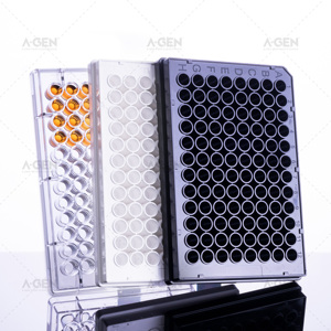 Nguồn Cung cấp phòng thí nghiệm microtiter microplate 96 đáy phẳng cũng Elisa tấm cho phòng thí nghiệm kiểm tra - Product Image 1