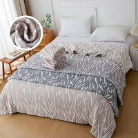 Vente directe d'usine, convient pour la maison, les voyages et l'école, couverture double lestée, logo personnalisé, couverture douce, chaude et confortable