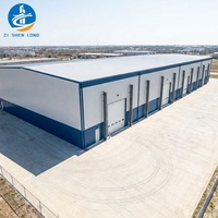 Edificio Metálico Prefabricado, Estructura de Acero de Gran Envergadura, Almacén con Estructura de Acero, Construcción Prefabricada