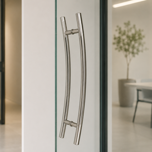 Manija Curva Redondeada <span class=keywords><strong>de</strong></span> <span class=keywords><strong>Acero</strong></span> <span class=keywords><strong>Inoxidable</strong></span> 304 <span class=keywords><strong>para</strong></span> Puerta <span class=keywords><strong>de</strong></span> Vidrio, Tipo C, Media Luna, <span class=keywords><strong>para</strong></span> Puerta <span class=keywords><strong>de</strong></span> Ducha, Instalación <span class=keywords><strong>de</strong></span> Doble Cara - Product Image 6