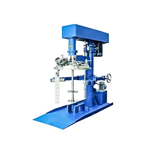High Viscosity Paint Coating Putty Production High Speed Disperser Wall Scraper Mixing Machine