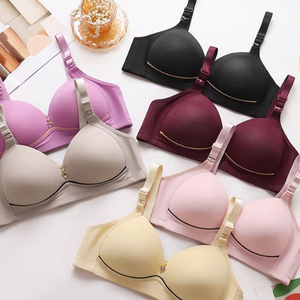 Soutien-Gorge Femme Grande <span class=keywords><strong>Taille</strong></span> OEM Ajustable en Tissu Lisse, Push-Up Rassembleur de Haute Qualité, Dos Magnifique, Sans Armatures - Product Image 5