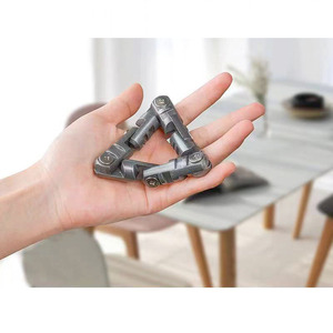 Juguete Antiestrés de Cadena Infinita, Pulsera Metálica para Aliviar el Estrés, Juguete de Escritorio para Adultos y Niños, Regalo - Product Image 1