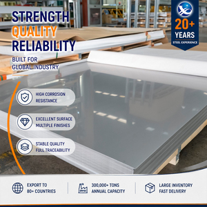 Ss Cladded Pressure Vessel Stainless Steel Plate 6mm Inox Metal Foshan Flat 321 430 Hairline Hot Rolled Heat Exchanger Sheet - Product Image 1