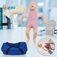 Gran oferta, simulador avanzado de RCP para niños pequeños, infarto infantil, infarto de vías respiratorias, primeros auxilios y modelo de entrenamiento de RCP