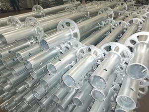 48mm Steel Tube Ringlock Scaffolding Hot <b>Dipped</b> Galvanized - Product Image 4