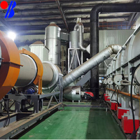 Mini-four rotatif compact pour le traitement des produits chimiques de la ferro-éponge, chauffage au gaz, séchage haute efficacité, pompe à engrenages, économie d'énergie