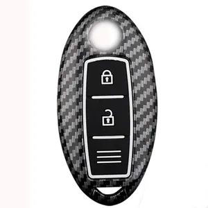 Автомобильный защитный смарт-чехол из АБС-пластика для ключа дистанционного управления для Nissan Altima Maxima Sedan Pathfinder
