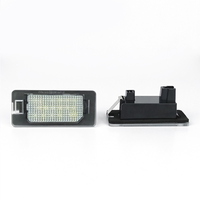 Lumière de plaque d'immatriculation LED 12-30V compatible avec VW Audi Skoda SEAT Golf Polo Blanc froid