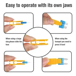 420 pièces Auto lame fusible assortiment Kit voiture camion <span class=keywords><strong>moto</strong></span> bateau <span class=keywords><strong>fusibles</strong></span> ATC ATO lames Auto camion automobile fusible - Product Image 6