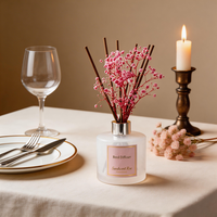 Diffuseur d'huiles essentielles FRHY personnalisé de luxe, écologique, en céramique et verre, sans alcool, sans BPA, artisanal, en rotin, parfumé