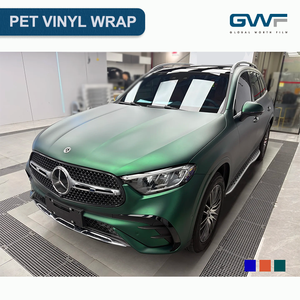 GWFILM Nouvelle Pellicule de Protection pour Voiture en PET Vert <span class=keywords><strong>Venom</strong></span> à Changement de Couleur, Anti-Rayures, PVC, Rouleau Complet, Finition Super Anti-Taches, Luxe, Durée de Vie <span class=keywords><strong>3</strong></span>-5 Ans - Product Image 2