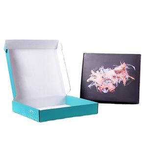 <strong>Custom</strong> Kraft Paper <strong>Box</strong> Wholesale Packaging <strong>Cardboard</strong> Logo Print White Pink Gift <strong>Shipping</strong> Big Packaging Boxes - Product Image 5