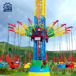 Manèges de parc d'attractions 30m/40m/43m/57m, jeux de Luna Park, attractions de fête foraine, tour volante rotative - Product Image 4