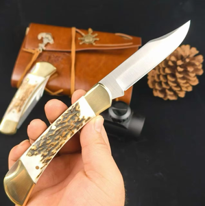 Cuchillo plegable BK110, cuchillo de bolsillo EDC, cuchillo para frutas, multifuncional, para el hogar, camping, defensa personal, portátil - Product Image 2