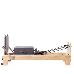 CZFIT Reformer de Pilates Plegable, Equipo de Madera de Roble, Arce y Haya, Plegable para Gimnasio, Profesional, Comercial, para Estudio de Pilates, Moldeamiento Corporal - Product Image 3