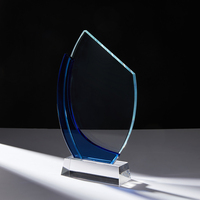 Trophée en cristal vierge pour événements, personnalisable avec impression UV, pour souvenirs, vente en gros