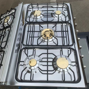 Appareil de Cuisine Cuisinière <span class=keywords><strong>à</strong></span> <span class=keywords><strong>Gaz</strong></span> 5 Brûleurs Autonome Avec <span class=keywords><strong>Four</strong></span> pour Pizza <span class=keywords><strong>et</strong></span> Cuisinière <span class=keywords><strong>Électrique</strong></span> - Product Image 2