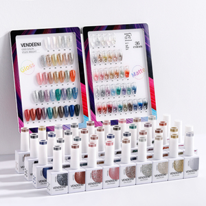 Vendeeni <span class=keywords><strong>เจ</strong></span><span class=keywords><strong>ล</strong></span>ทาเล็บเงางามศิ<span class=keywords><strong>ล</strong></span>ปะแพ<span class=keywords><strong>ล</strong></span>ตตินัม36<span class=keywords><strong>สี</strong></span>,ยาทาเล็บ<span class=keywords><strong>เจ</strong></span><span class=keywords><strong>ล</strong></span>ทาเล็บมืออาชีพดีไซน์ LED <span class=keywords><strong>เจ</strong></span><span class=keywords><strong>ล</strong></span>ทาเล็บร้านเสริมสวย - Product Image 2