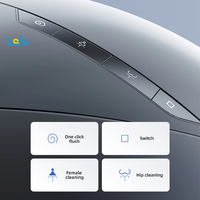 Nouveau design rond en forme d'oeuf en céramique coloré Wc Water Closet Washing automatique Intelligent Toilette intelligente pour salle de bain