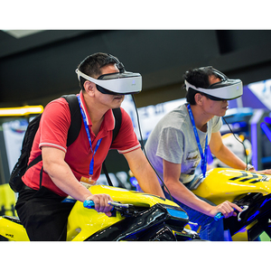 Simulateur de jeu de conduite de moto, appareil d'entraînement, de réalité virtuelle, conduite en voiture - Product Image 2
